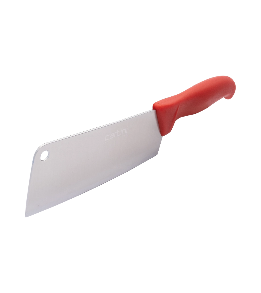 Classic Cleaver Knife - Red