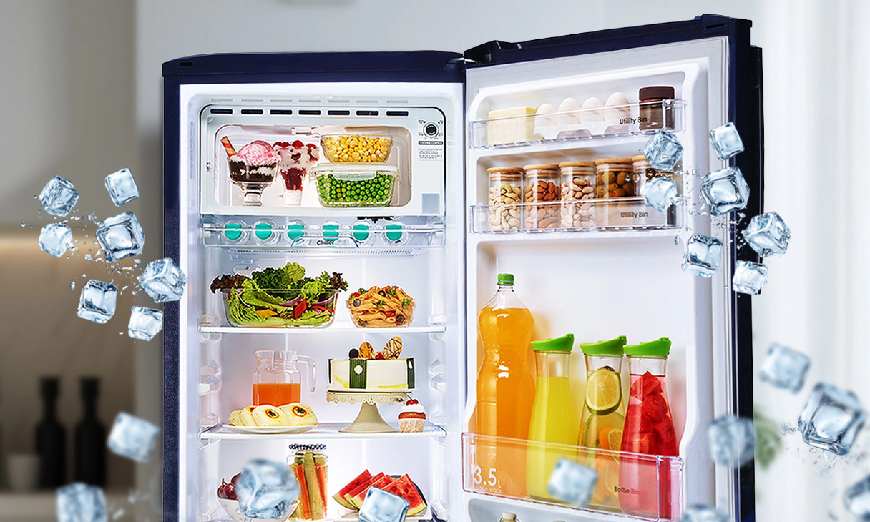 Godrej Single Door Refrigerator 5star Rd Emarvel 215EN Tdi Fs St | NRE