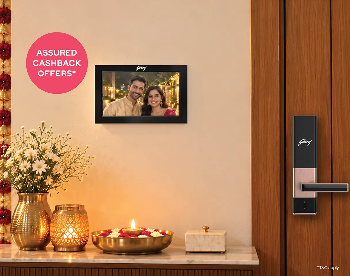Know Who’s Ringing This Festive Season, Anytime, Anywhere, with a Video Door Phone.
