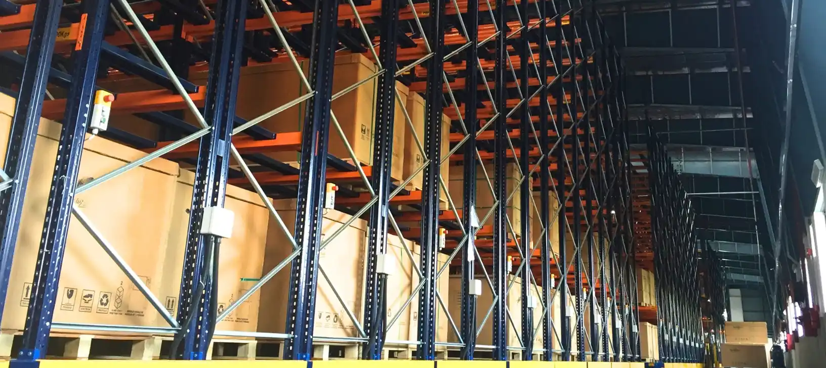 Vertical storage reimagined for solar power product manufacturing efficiency